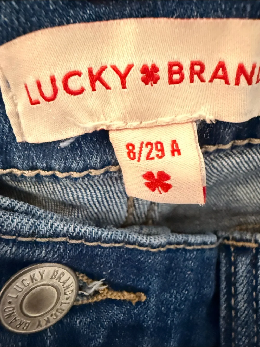 Lucky Brand Women’s Medium Blue Straight Jeans
